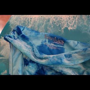 Frankies bikini tie dye bottoms